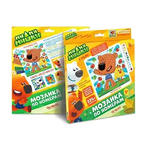 Мозаика по номерам МиМиМишки. Малиновый бум 03854