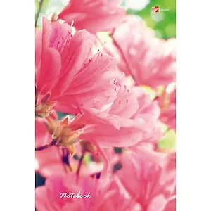 Книга для записей А5 130л "Цветы. Розовые грезы" 7БЦ, глянц.ламинация, полноцветн.печать, Listoff