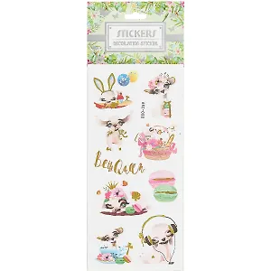 Наклейки Bee the Qween (AXC-008)(9*25)