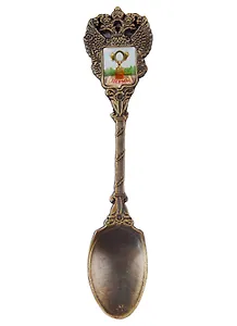 ГС Ложка в форме герба Пермь Пермяк солёные уши