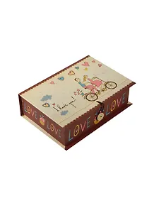 Коробка для подарков, Феникс, "Любовь M" (20*14*6см, картон), 36499