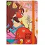 Скетчбук А5 80л "Аниме. В маске лисы" 70г/м2, кремовая бумага, тв. переплет, выб. лак, резинка — 2948676 — 1