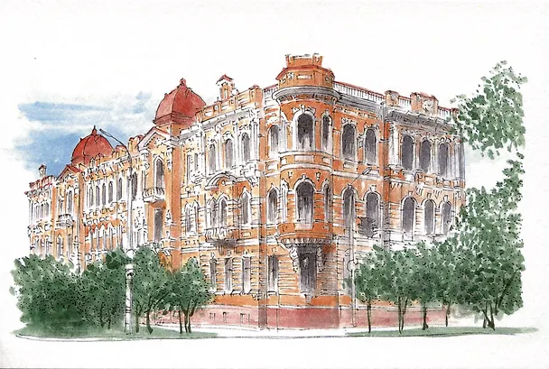 Открытка Чита Дом купцов Шумовых 2994410 — 1
