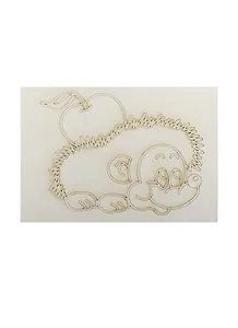 Трафарет Ежик (А5) (442) (упаковка)