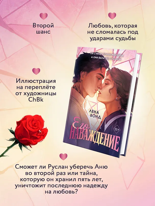 Книга Осколки первой любви. Его наваждение (#2) (Лена Бонд) — 7