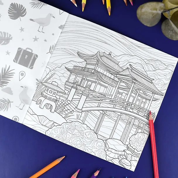Книга Отпуск. Раскраска 3 в 1 (Екатерина Вергузова) — 5