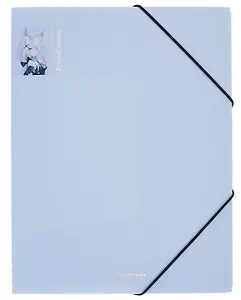 Папка на резинке А4 "Soft Manga" пластик, ассорти