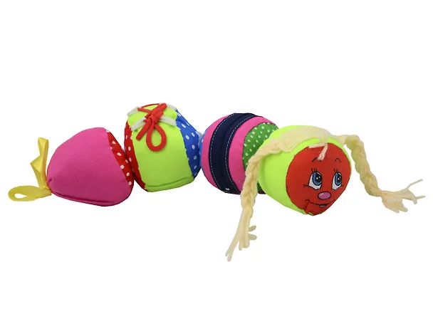 Игрушка развивающая, Гусеница Гуся (мягкая) 331264 — 1