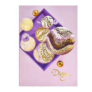 Ежедневник недат. A5 80л "БЛЕСК" интегр.переплет, ламинация soft touch, тисн.фольгой