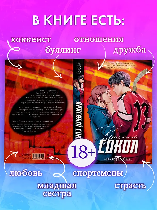 Книга Красный Сокол (Аврора Пайель) — 3