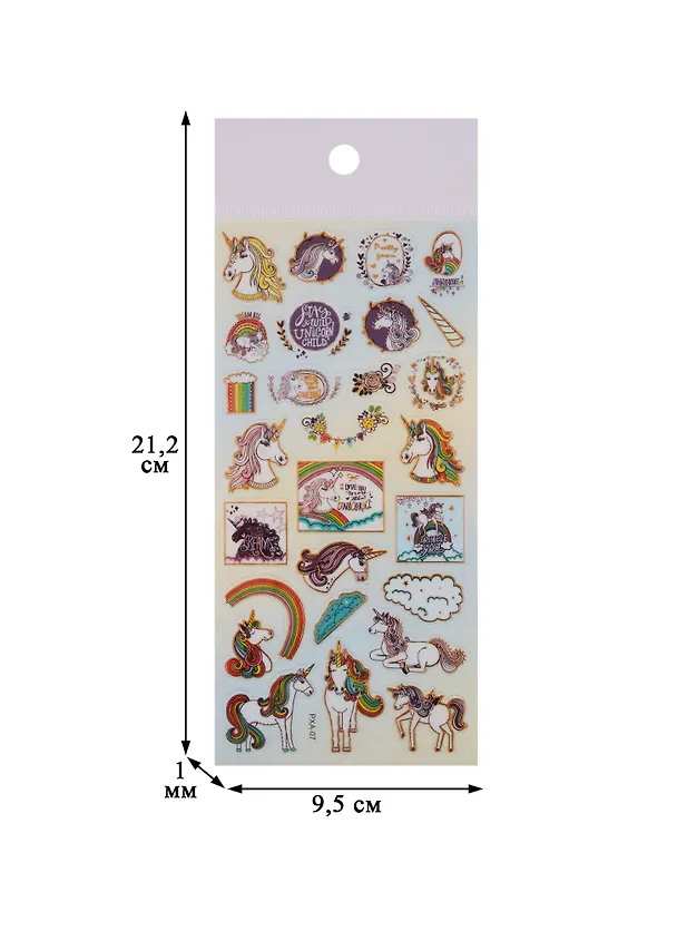 Наклейки PVC Unicorn 2688580 — 2