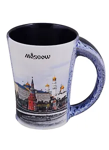 ГС Кружка Москва синяя Кремль (керамика) (180 мл) (3032518)