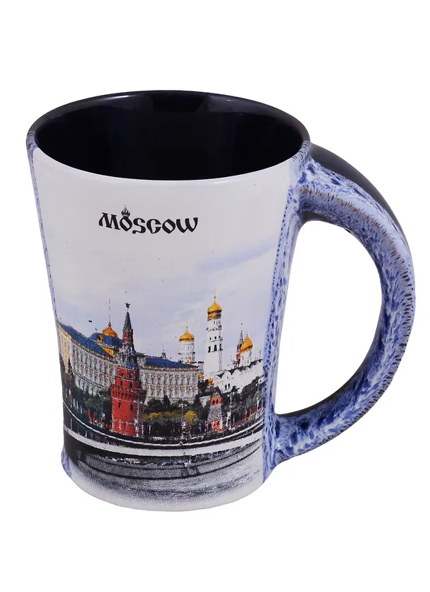 ГС Кружка Москва синяя Кремль (керамика) (180 мл) (3032518) 2664380 — 1