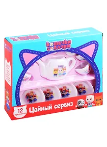 Игрушка ТМ Росмэн Кошечки-Собачки. Чайный сервиз, 12 предметов