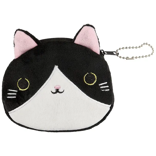 Косметичка-кошелек Мордочка котика 10см (текстиль) 12-12095-SM-03 2591256 — 1