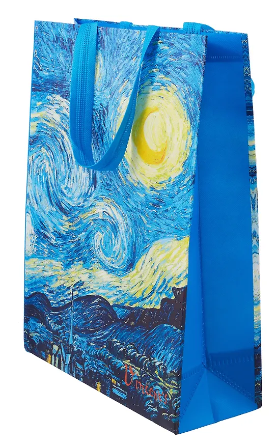 Сумка-шоппер Винсент Ван Гог Звездная ночь (ПВХ) (25х35х12) (12-PhoenixBag-1) 2993562 — 4