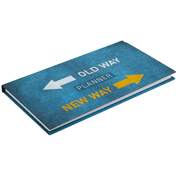 Планинг недат. 64л "New way" настольный, 7БЦ, мат.лам, покрытие Soft Touch, офсет 261148 — 2