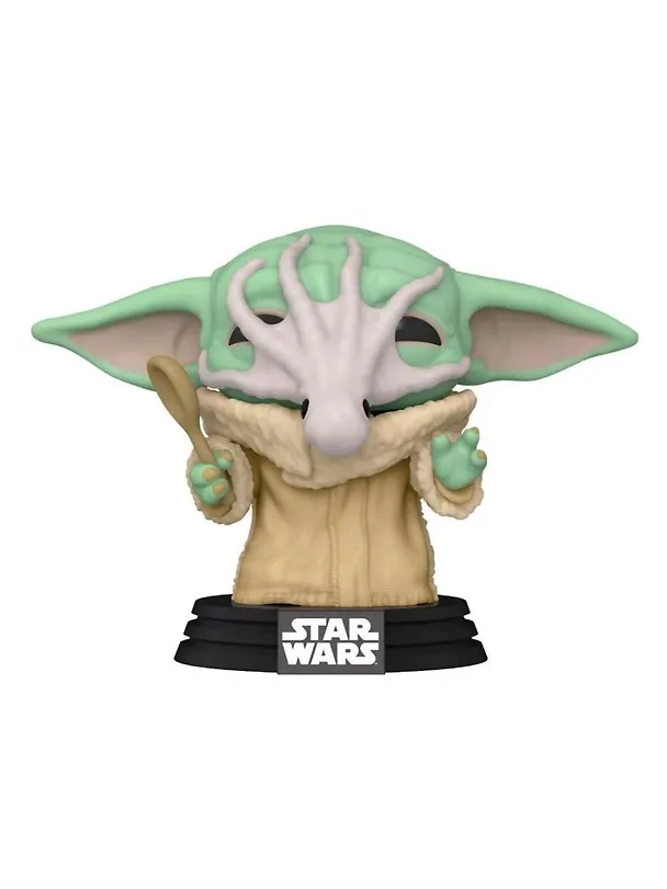 Фигурка Funko POP! Bobble Star Wars Mandalorian Grogu with Chowder Squid 2946684 — 1