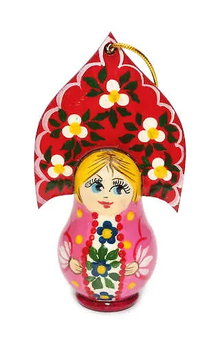 Сувенир, Кукла малая "Русская красавица" (высота 9см) в ассортименте МС-7972 336683 — 1