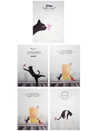 Тетрадь в линейку Asac, Black cat, B5, 32 листа 241969