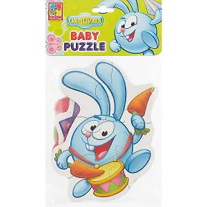 Мягкие пазлы, Baby puzzle, Vladi Toys, Смешарики Пин, Ежик, Крош, Панди VT1106-47