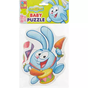 Мягкие пазлы, Baby puzzle, Vladi Toys, Смешарики Пин, Ежик, Крош, Панди VT1106-47 — 2483758 — 1