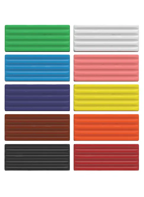 Пластилин 10цв 160гр "Basic", к/к, ErichKrause  2928498 — 2