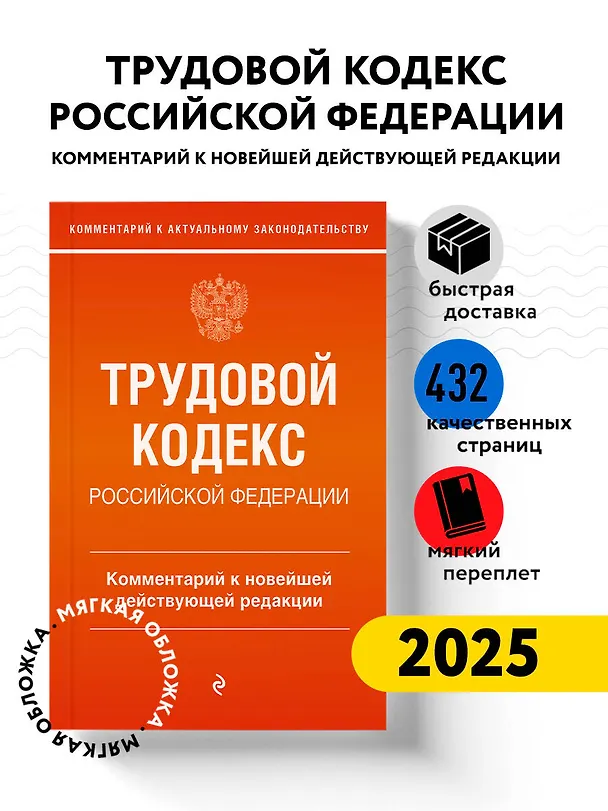 Книга Трудовой кодекс Российской Федерации. Комментарий к новейшей действующей редакции (С. Каменская) — 5