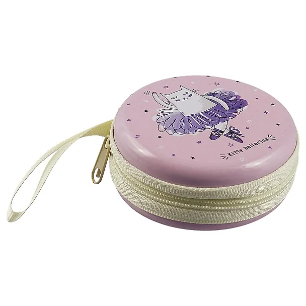 Монетница на молнии Kitty ballerina (7см) (металл) (ПВХ бокс) 2640512 — 2