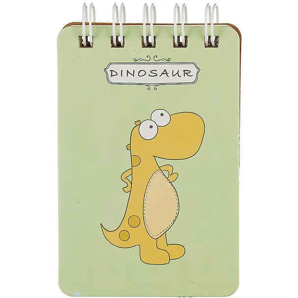 Блокнот А6 80л лин. 100*140 "Dinosaurs" на спирали, ассорти 262057 — 1