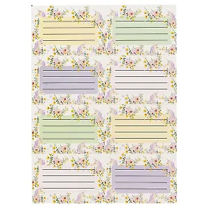 Наклейки для тетрадей «Believe in unicorns», 24 штуки