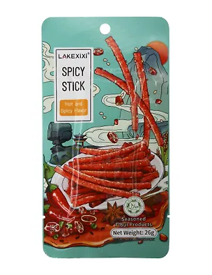 Соевое мясо Lakexixi Пряная палочка Hot and Spicy (Пряный и Острый), 26г 3129542