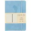 Записная книжка А6+ 80л "Harmony. Голубой" иск.кожа, тв.переплет, термотиснение, ляссе, резинка, инд.уп. — 262391 — 1
