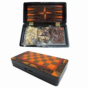 Набор настольных игр (нарды, шахматы, шашки), 50х25 см (587189) 2393945