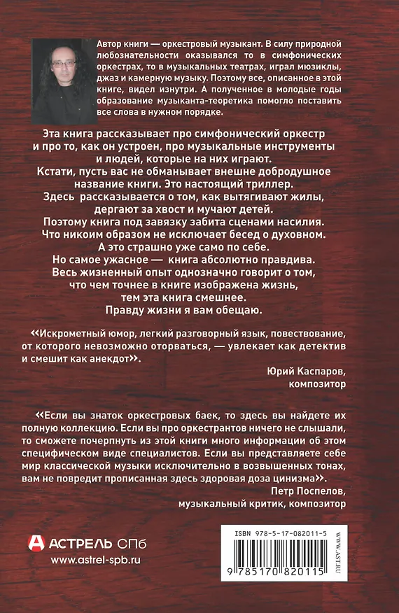 Книга Путеводитель по оркестру и его задворкам (Владимир Зисман) — 2