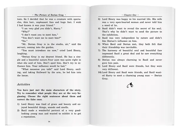 Книга Портрет Дориана Грея/The Picture of Dorian Gray. Домашнее чтение с заданиями по ФГОС. Английский клуб (Оскар Уайльд) — 5