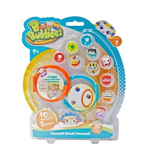 Игровой набор 1toy «Bbuddieez», 23х19х2 см, 10 шармов, 2 браслета 328048 — 1