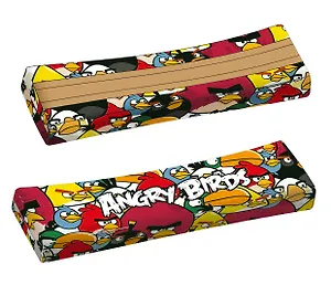 Пенал-косметичка 1отд. "ANGRY BIRDS" 21*4,5*4,5см, полиэстер, Centrum