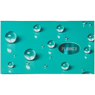 Планинг недат. 64л "Drops" карманный, интегр.переплет, мат.лам, офсет 261142