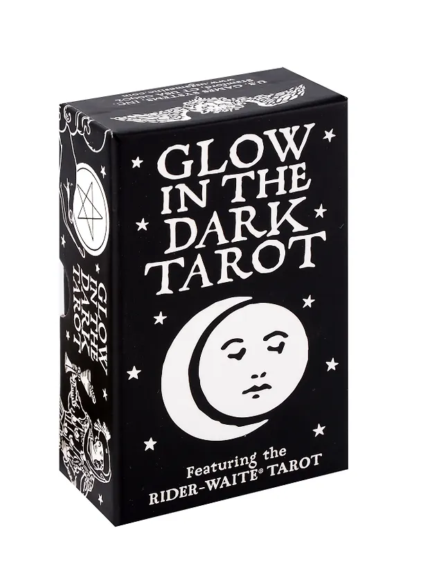 Книга GLOW IN THE DARK TAROT (78 карт+инструкция) (Артур Эдвард Уэйт) — 1