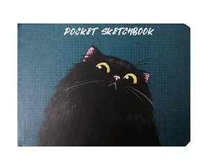 Скетчбук А6 48л "Мя?" 80г/м2, тв.обложка, мат.ламинация 3100562