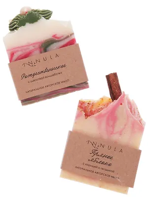 Подарочный набор мыла 2 штуки, в ассортименте (170г) (НабНГ1) 3129581