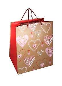 Пакет подарочный бумажный А4 26,4*35,5 ламинат, День Св.Валентина, ассорти AB, Арт-Дизайн