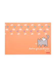 Альбом для рисования Hatber, "Мечтатели", А4, 40 листов, на скрепке