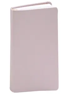 Записная книжка А6- 80л тчк. "Grace. Благородный блеск" интегр.обл., иск.кожа, скругл.углы, ляссе