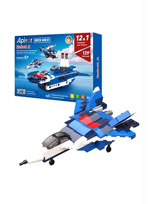 Блочный конструктор Apitor Robot A 12в1 Арт. alilo-apitora 3168753