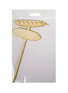 Украшение на шпажке Горошек (162568) (90х177х3мм)