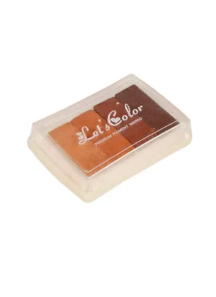 Набор для творчества Штемпельные подушки д/скрапбукинга цветные, 4 оттенка, коричневый 2536768