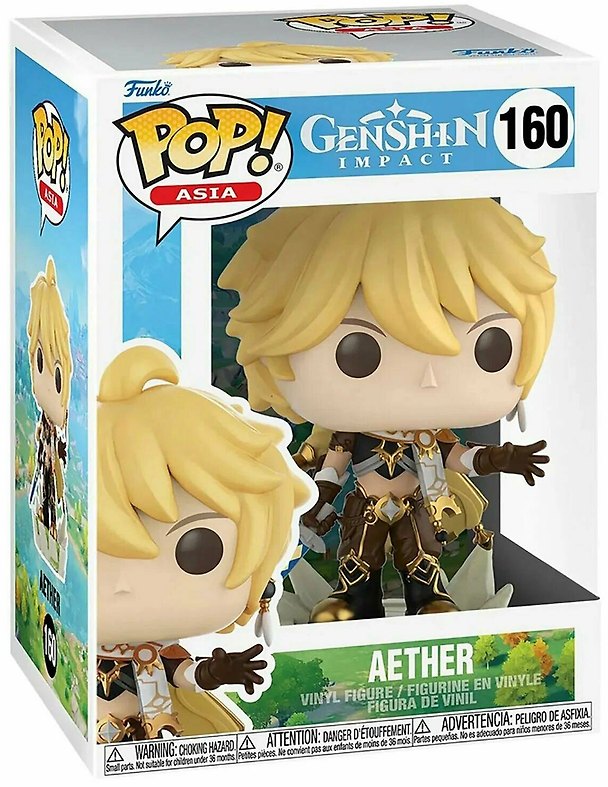 Фигурка Funko POP! Games Genshin Impact Aether (160) 68380 3019840 — 1