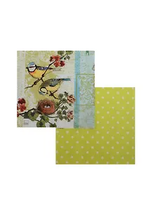 Набор салфеток для Декупажа Птицы весной (211303/SDL066006) (2шт) (упаковка)